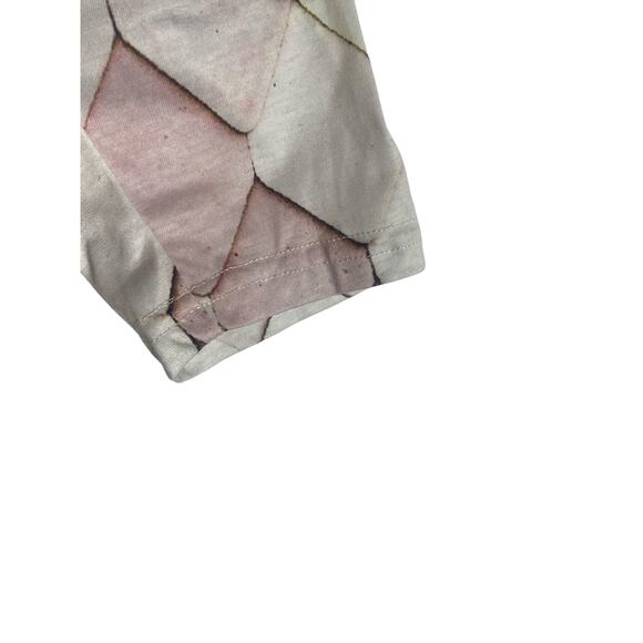 Women's Multicolored scale pattern long sleeve top Size Large - Picture 2 of 5